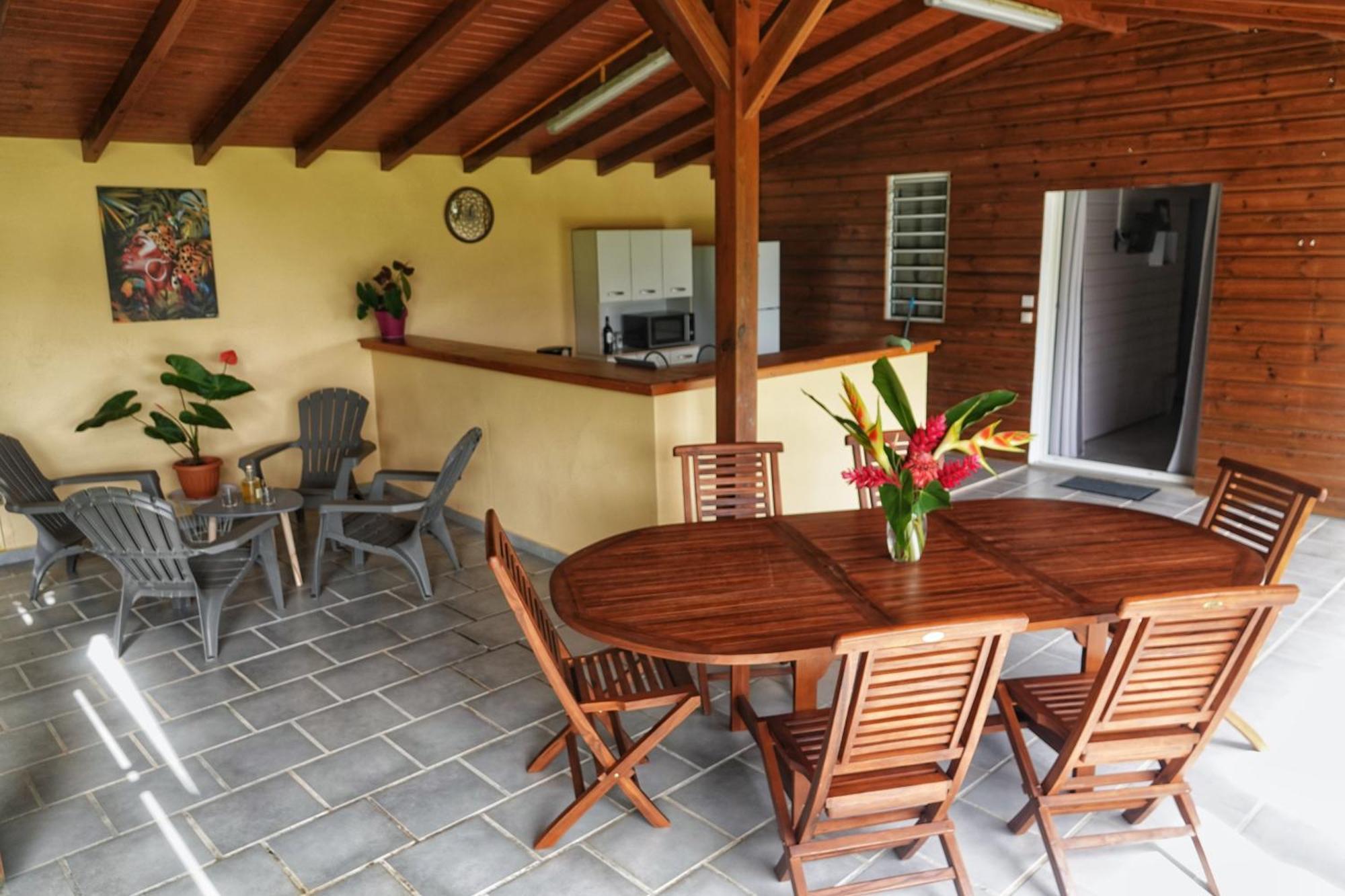 Les Gites Orchidees Bel'o Capesterre-Belle-Eau Zimmer foto